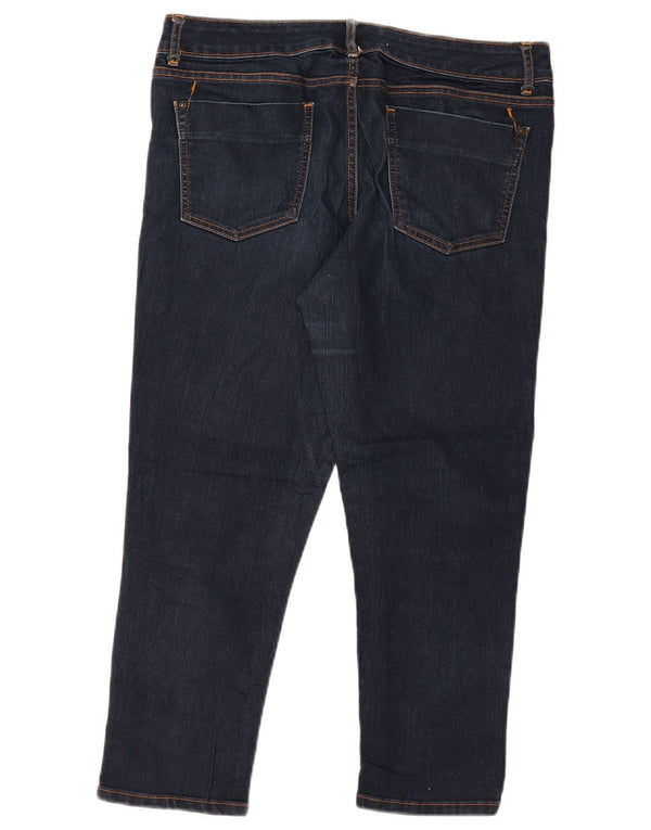 Mossimo Dame Skinny Cropped Jeans US 8 Medium W32 L25 Marineblå Bomuld