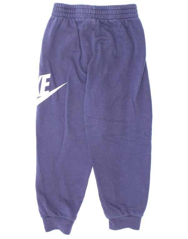 Nike Boys Grafisk træningsdragt Bukser Joggers 5-6 år Medium Navy Blue