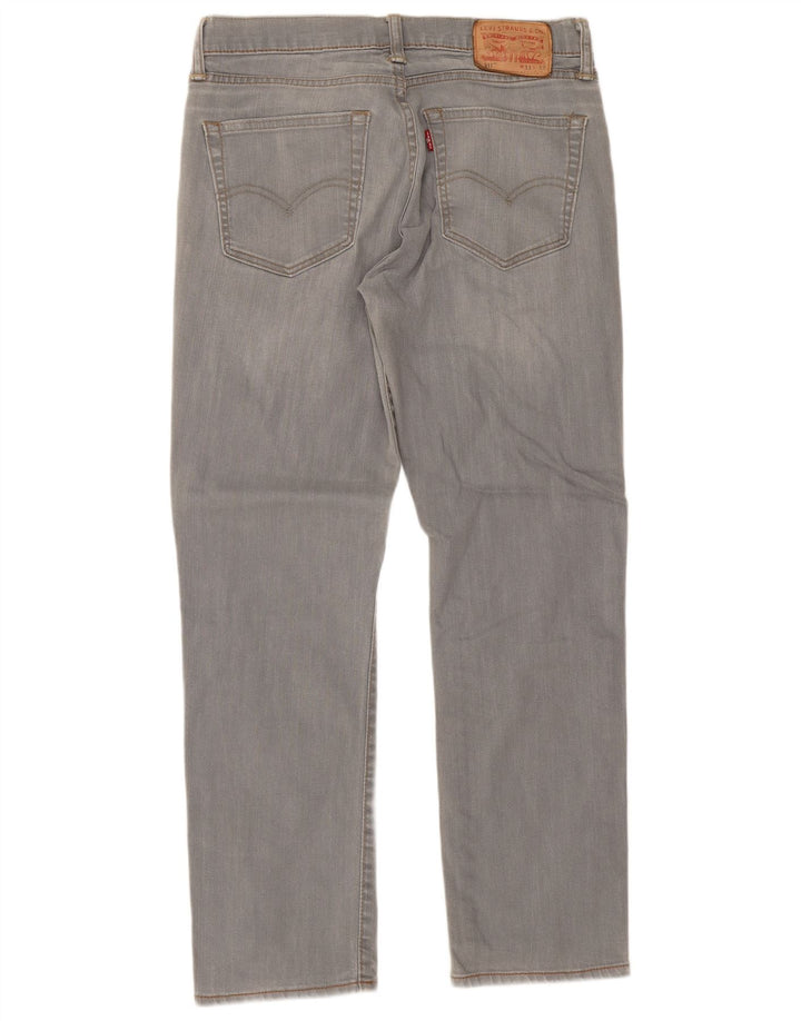 Levi's Herre 511 Slim Jeans W31 L27 Grå Bomuld
