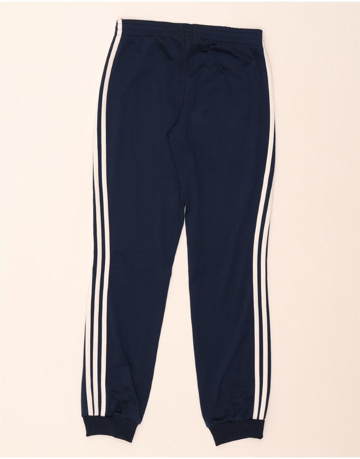 ADIDAS Dame Climalite træningsdragt Bukser Joggers UK 4/6 XS Navy Blue