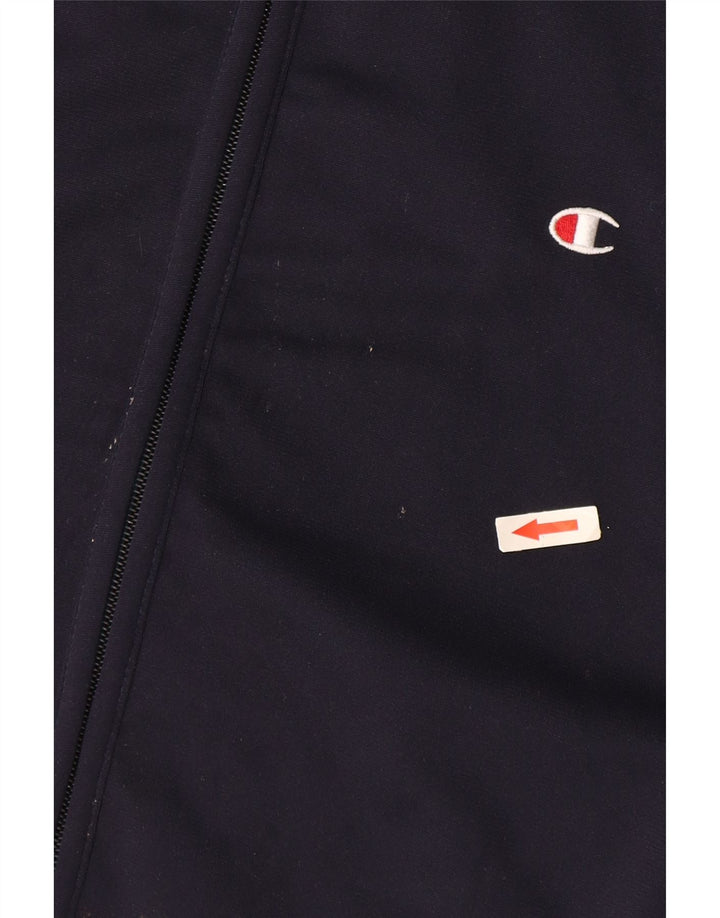 Champion Herre Loose Fit træningsdragt Top jakke Lille marineblå polyester