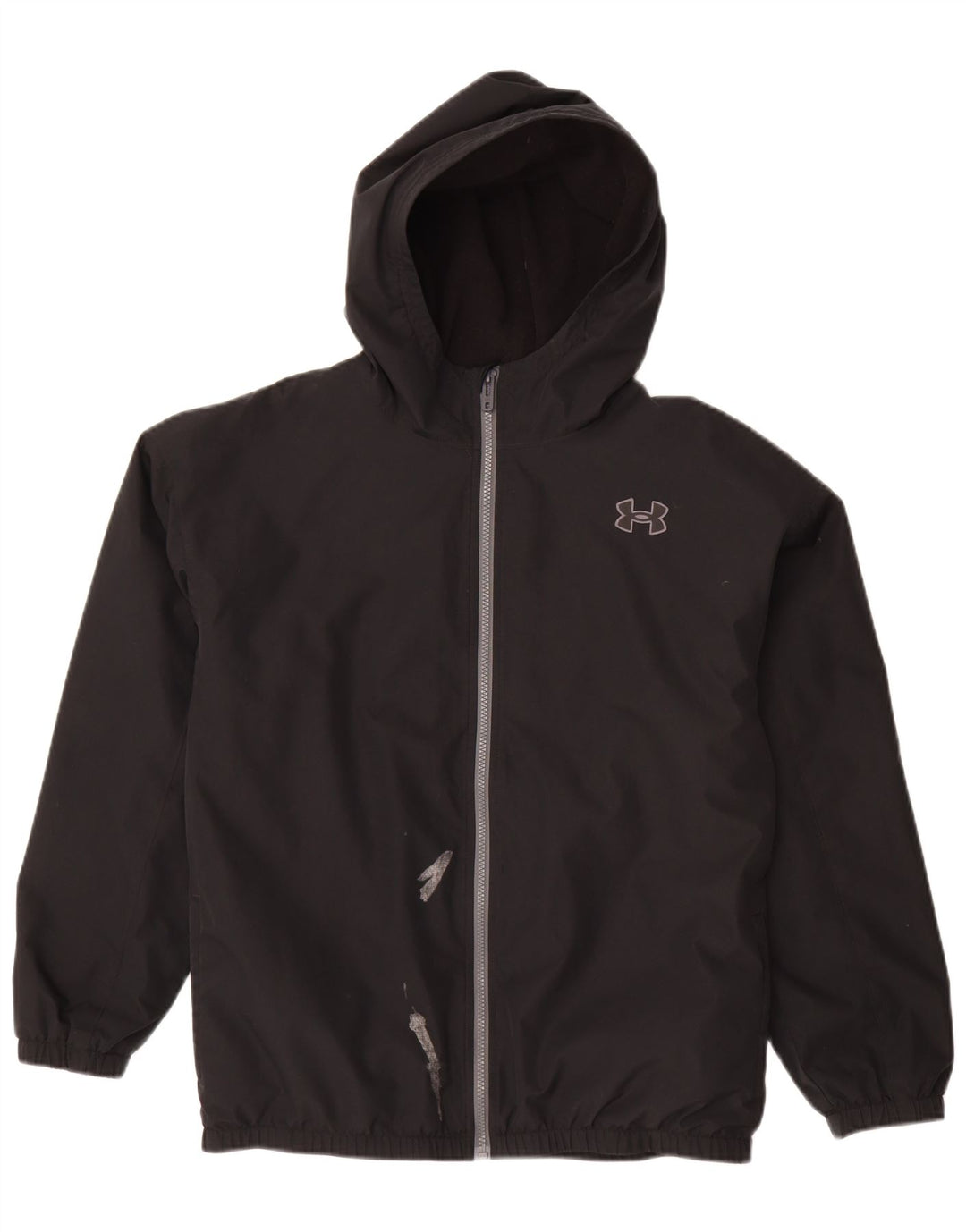 Under Armour drenge grafisk hætte regnjakke 13-14 år sort