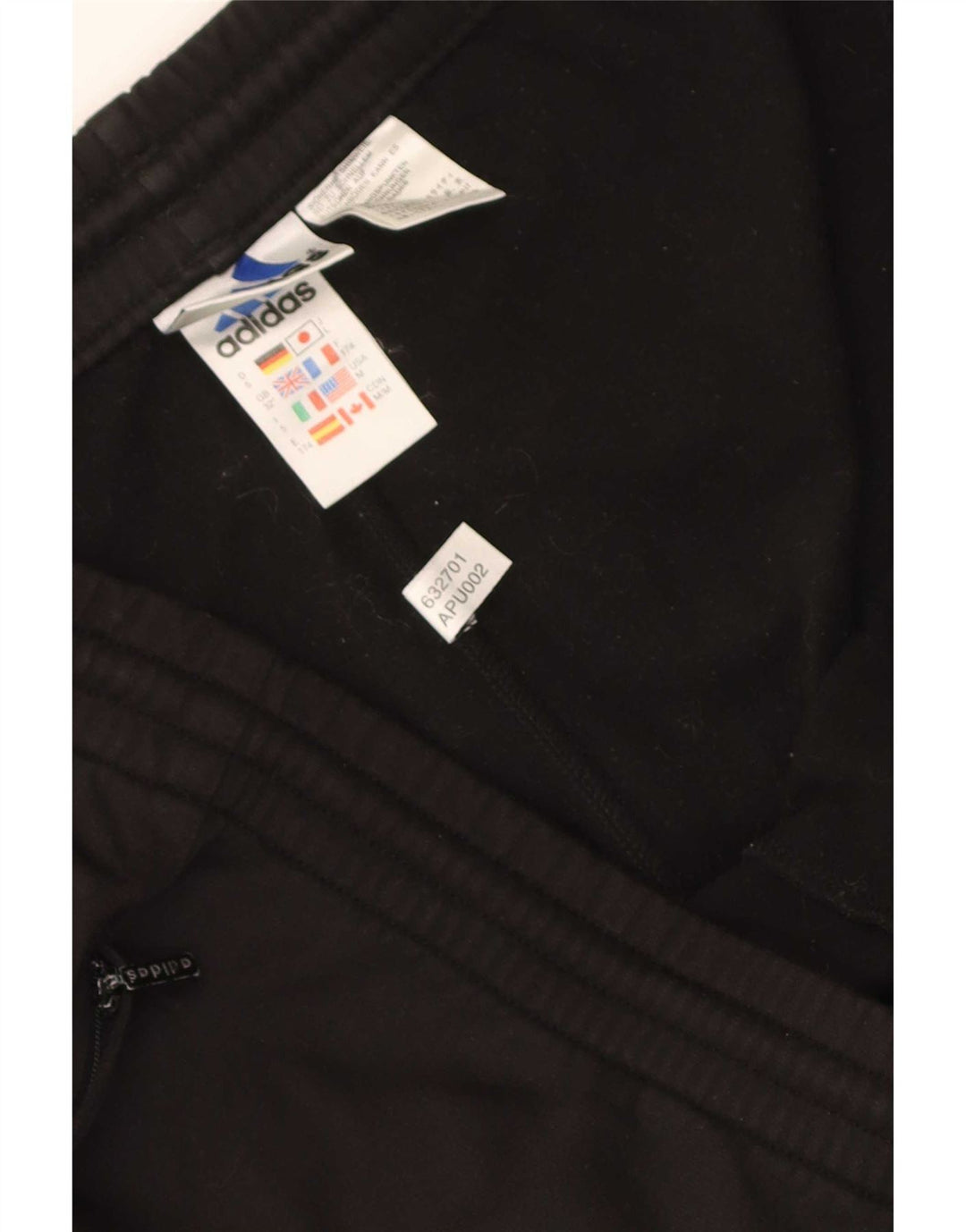 Adidas Træningsdragtsbukser til mænd Medium Sort Polyester
