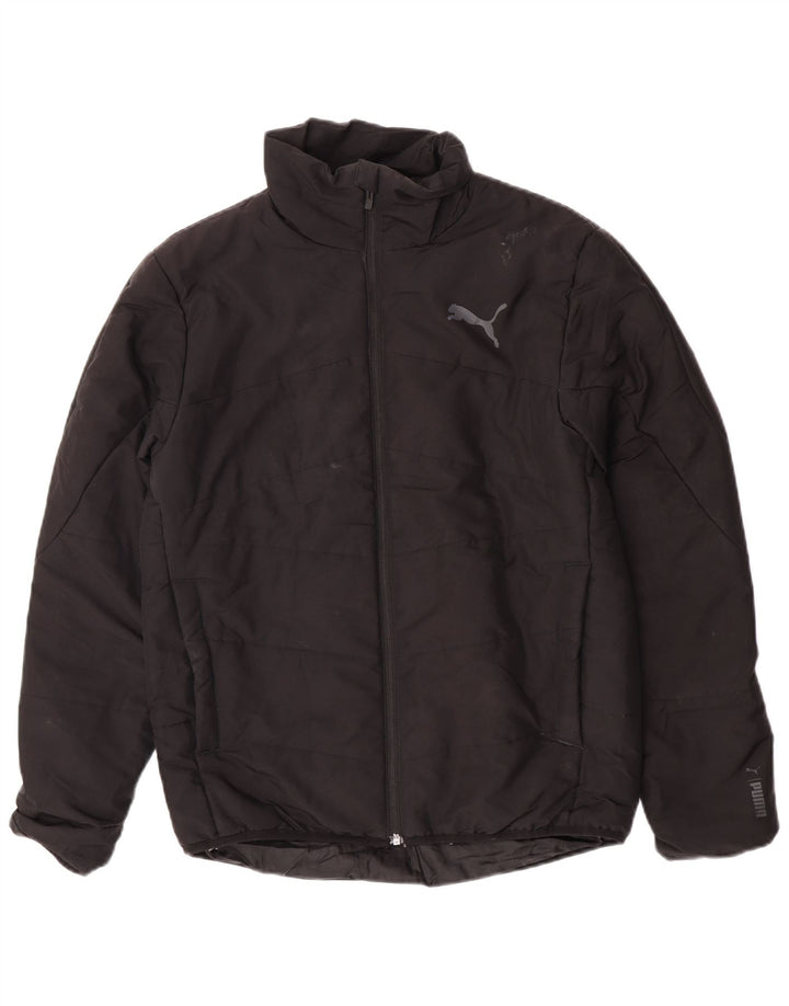Puma polstret herrejakke UK 36 Lille sort polyester