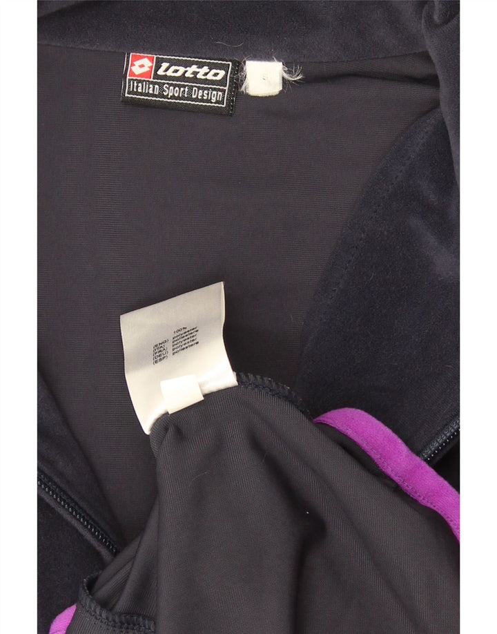 Lotto Womens Oversized træningsdragt Topjakke UK 10 Small Purple Polyester