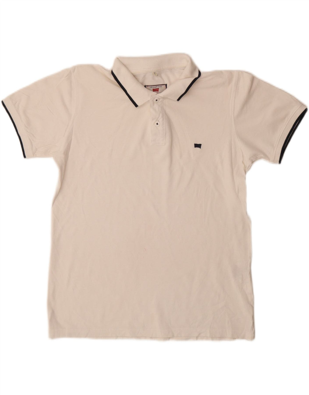 Carrera Herre Regular Fit Polo Shirt Medium White Bomuld