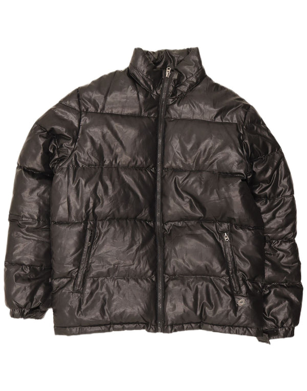 Lotto Herre hættepolstret jakke UK 46 3XL Sort Polyester