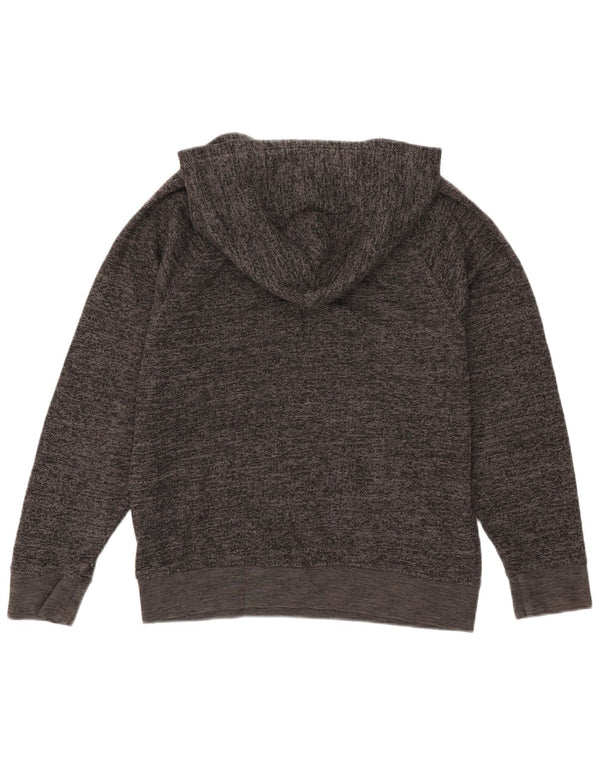 Levi's Mens Relaxed Hooded Jumper Sweater Small Grey Flecked Cotton
