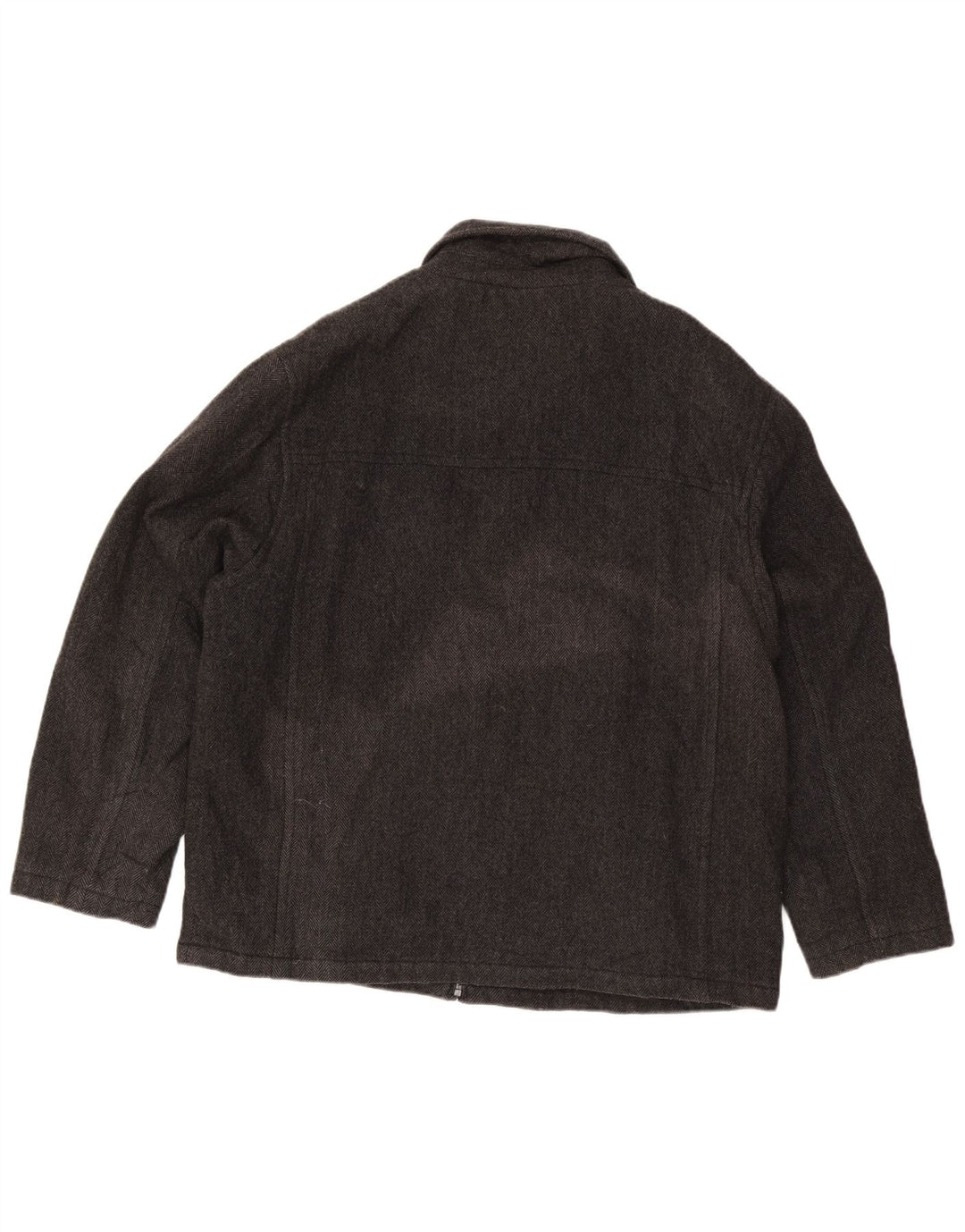 Dockers Herre Bomber Jacket UK 42 XL Grå Sildebensuld