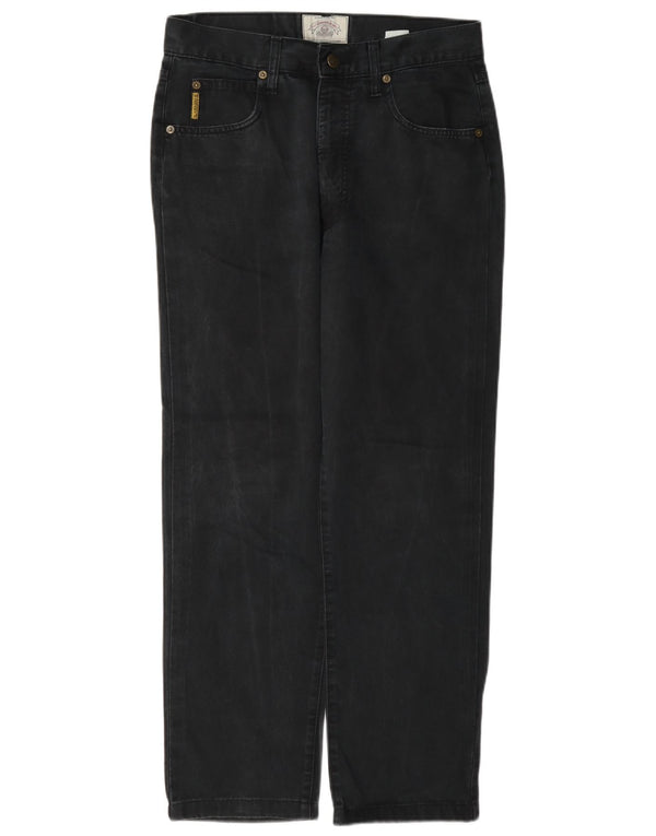 Armani Straight Casual Bukser til mænd W32 L28 Grå Bomuld