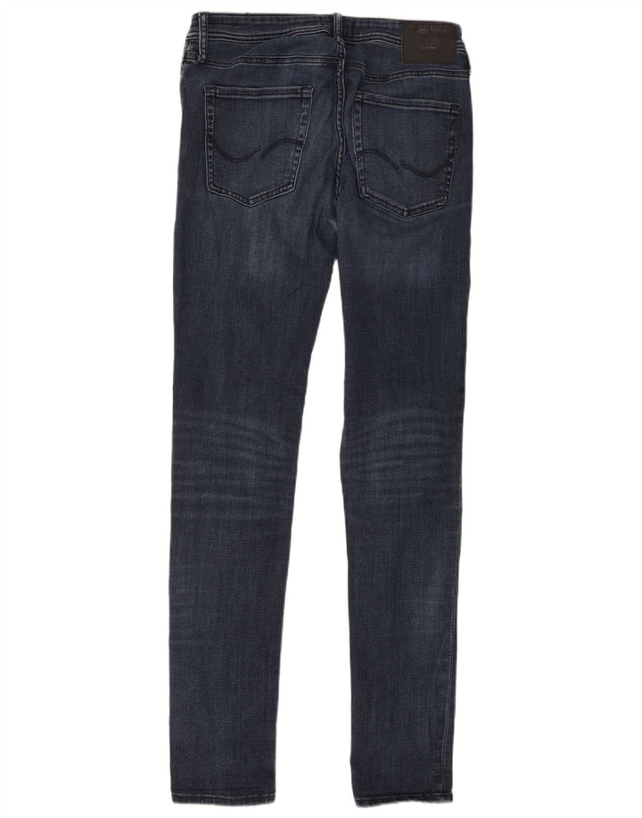 Jack & Jones Herre Liam Skinny Jeans W32 L36 Blå Bomuld