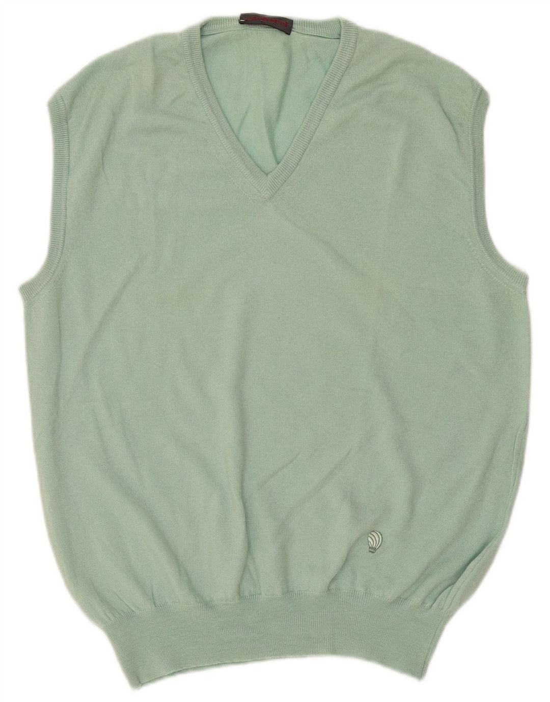 Cacharel Herrevest Tank Top Stor Grøn Virgin Wool
