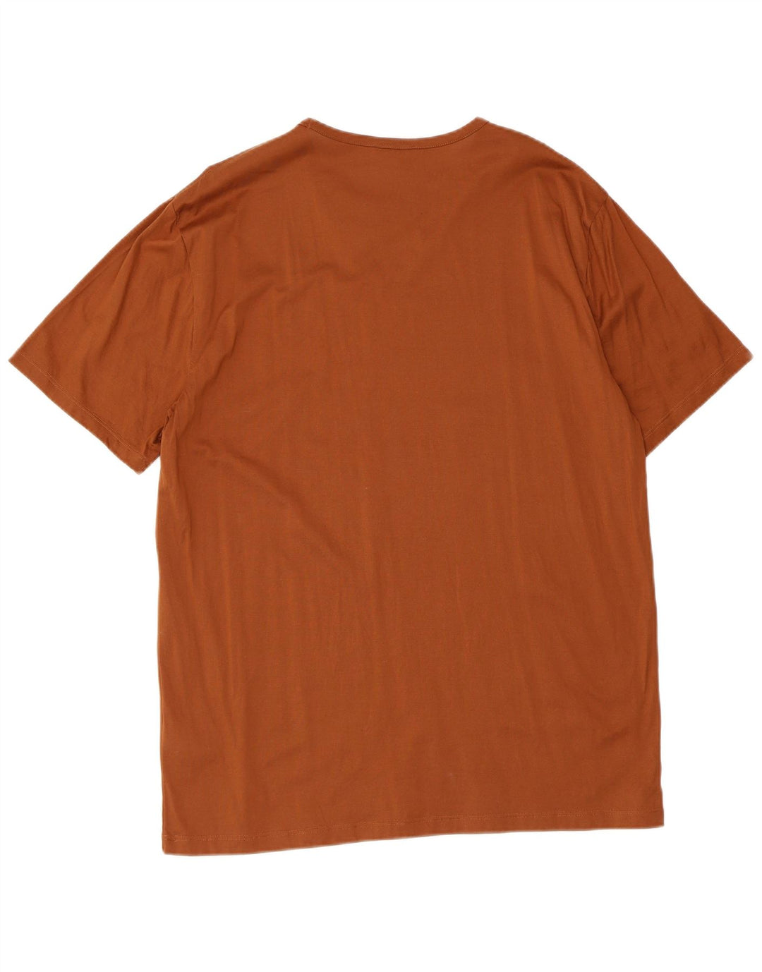 Reiss Herre T-Shirt Top 2XL Brun Bomuld