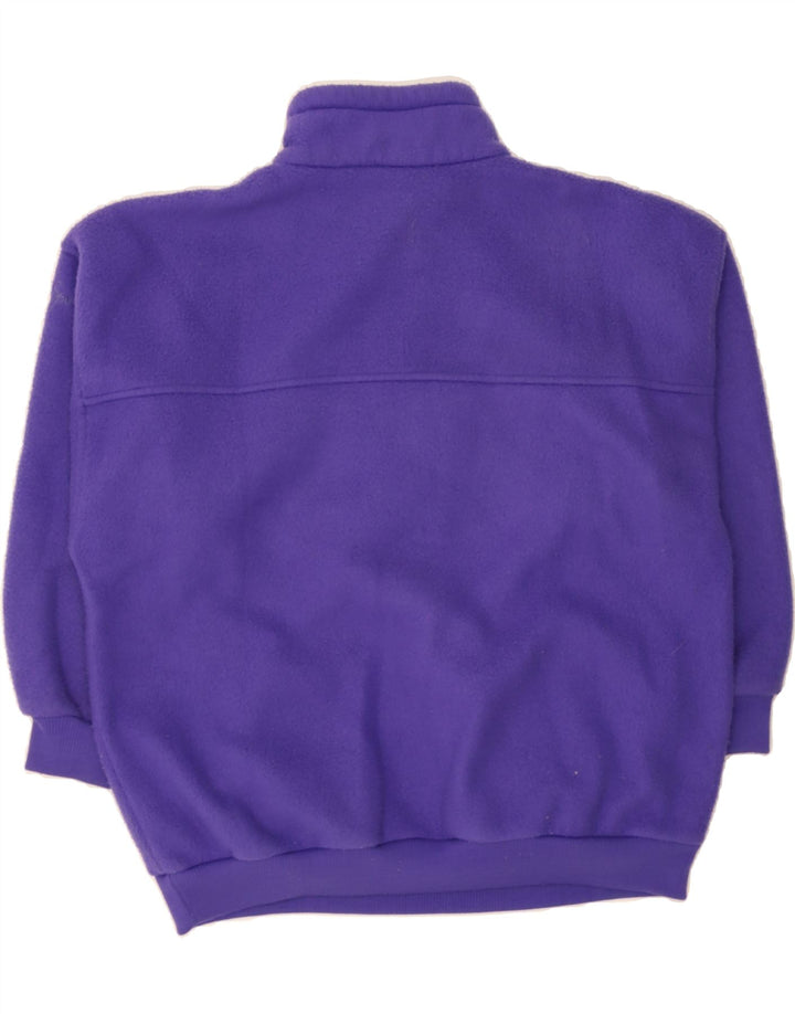 TARGET DRY Womens Oversized Fleece Jumper UK 12/14 Medium Purple Fair Isle Vintage Target Dry and Second-Hand Target Dry from Messina Hembry 