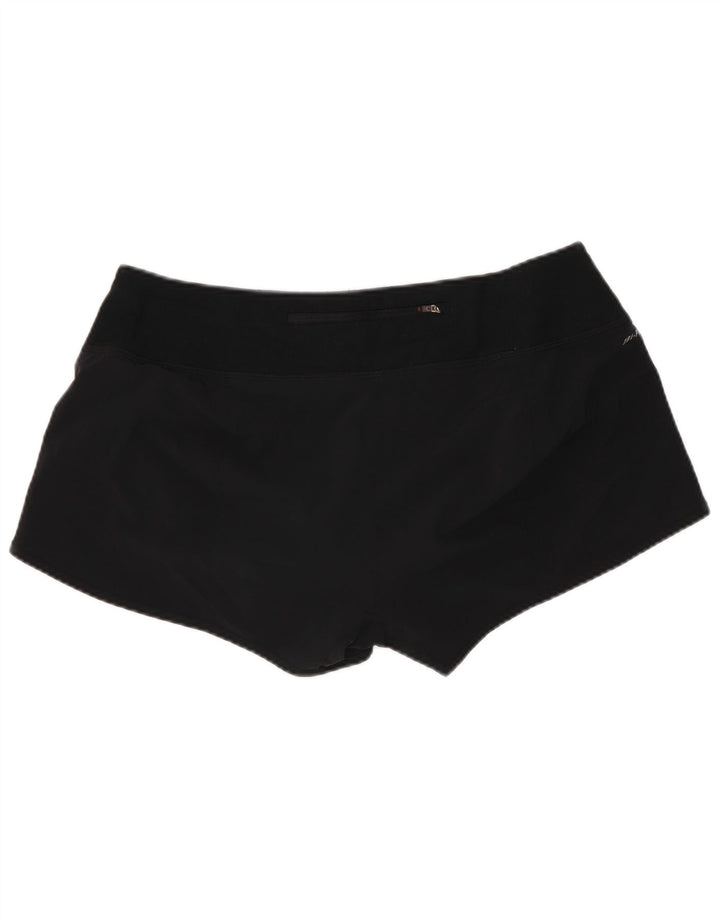 Nike Dame Dri Fit sportsshorts UK 14 Medium Sort Polyester