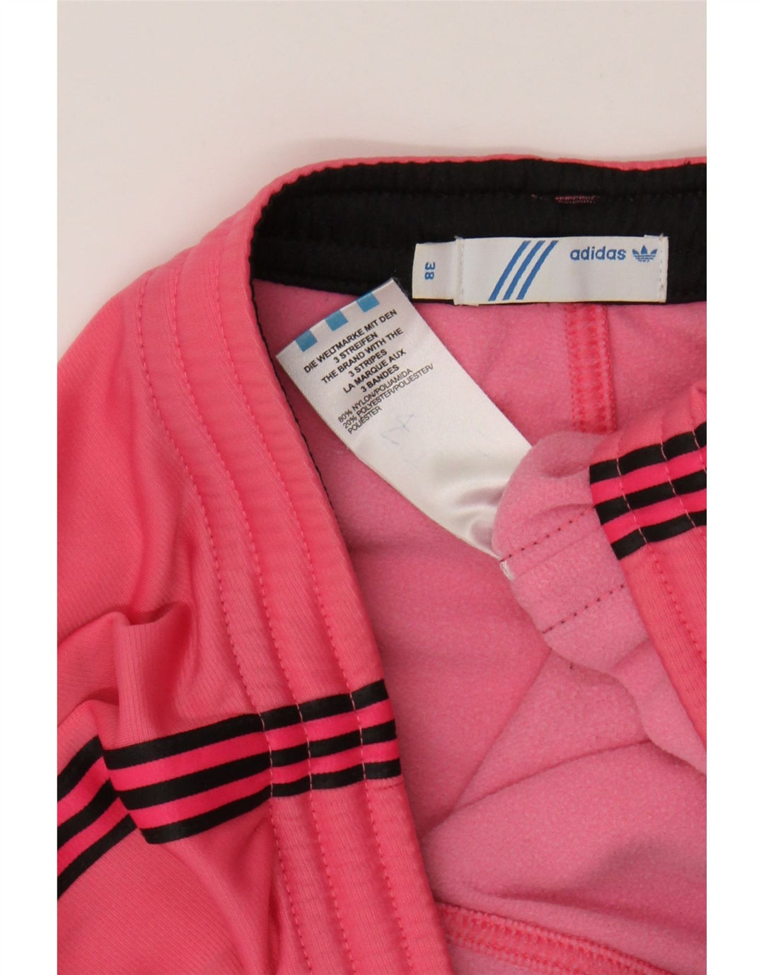ADIDAS Womens Bermuda Sport Shorts EU 38 Medium  Pink Nylon