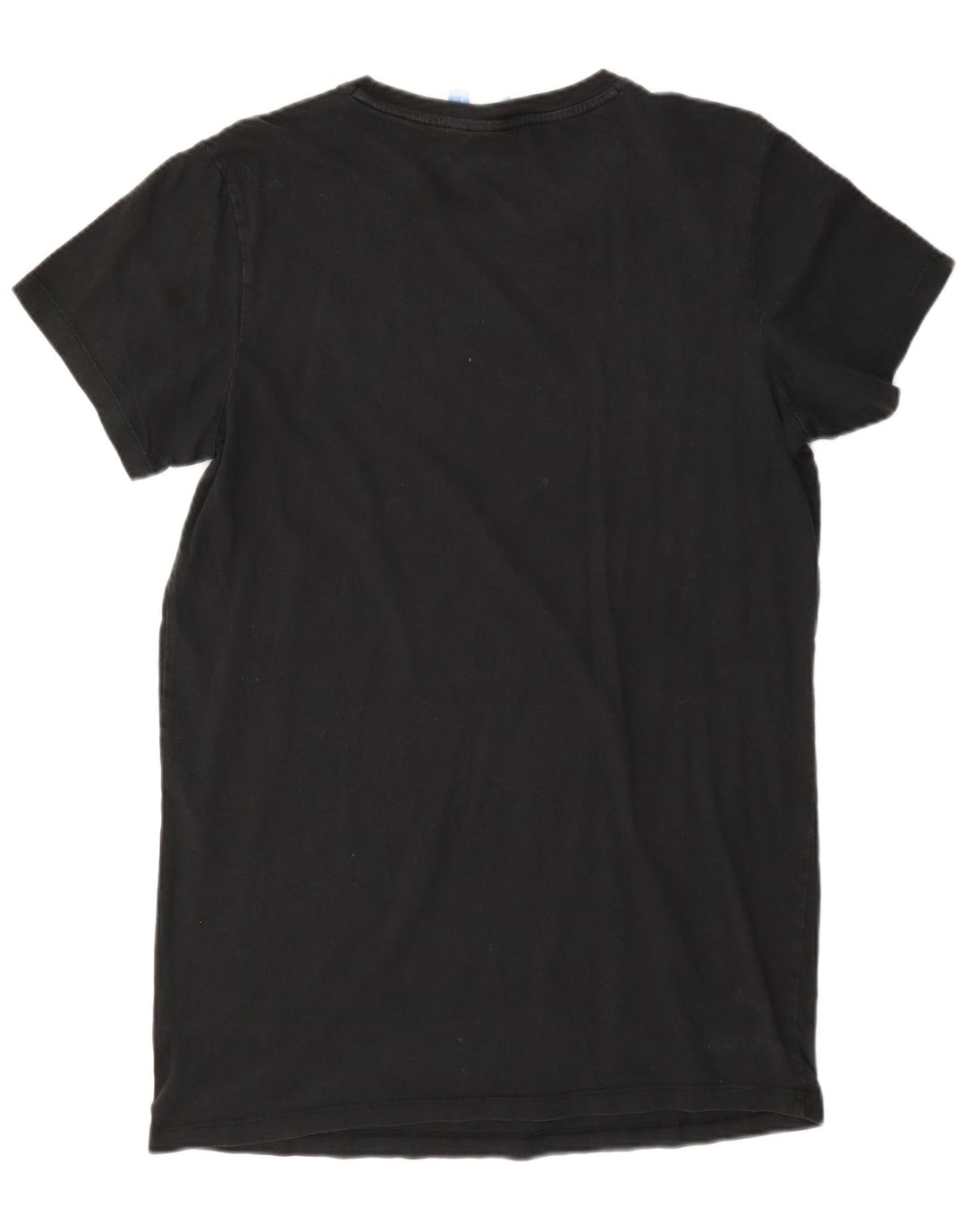 Adidas Dame Oversized Grafisk T-Shirt Top UK 10 Lille Sort