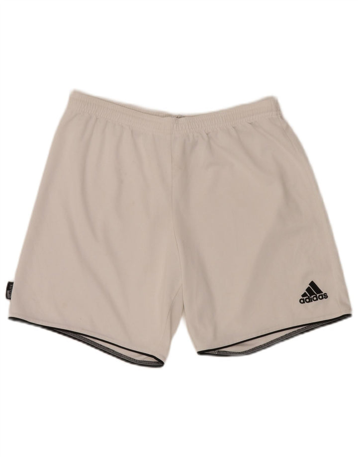 ADIDAS Herre Climalite Sportshorts Medium White Polyester