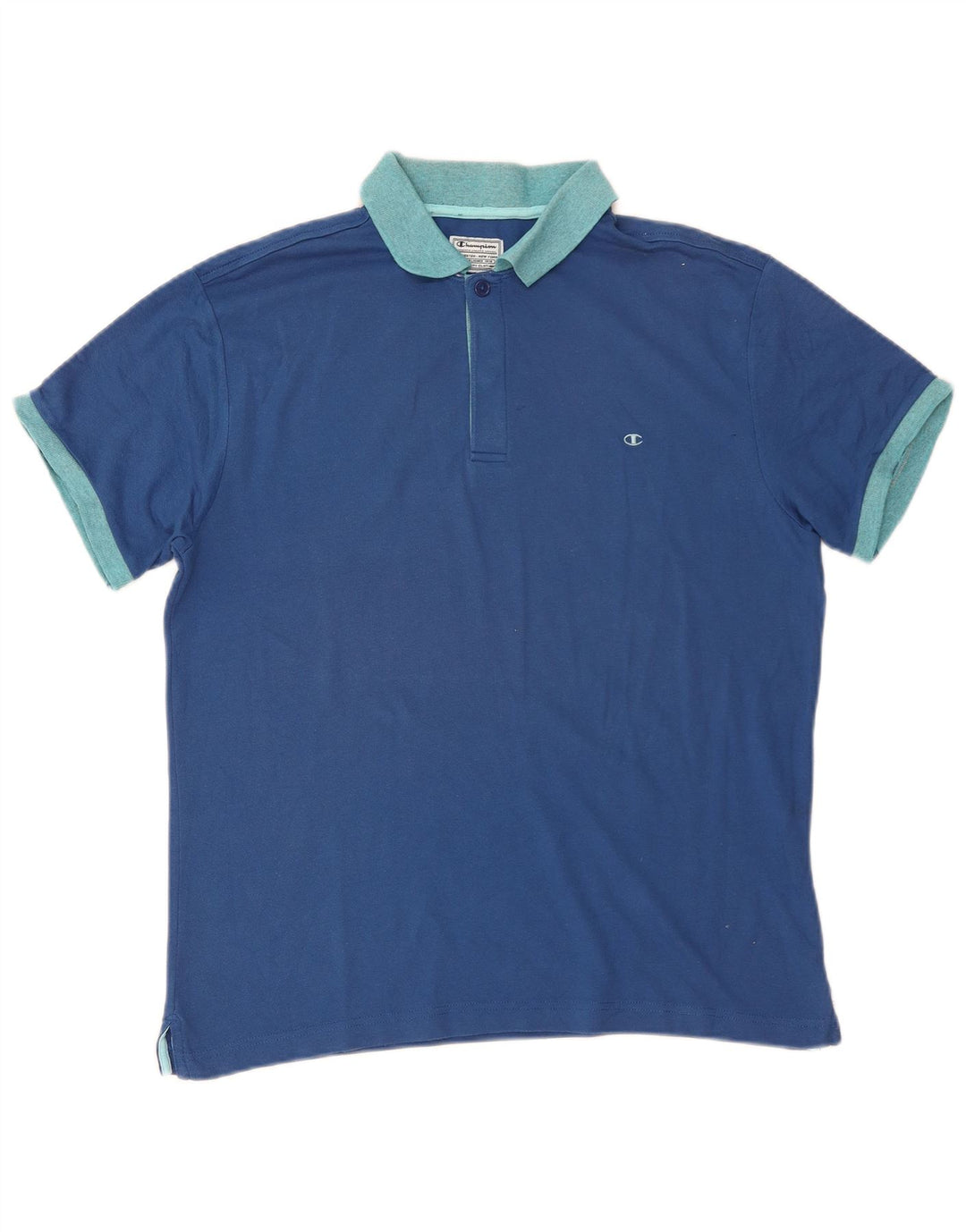 CHAMPION Rugby poloshirt til mænd Medium blå bomuld