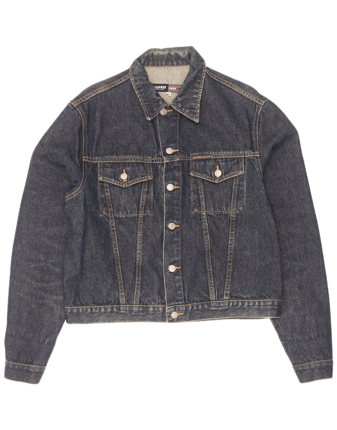 WPM Dame denimjakke UK 18 XL Marineblå Bomuld