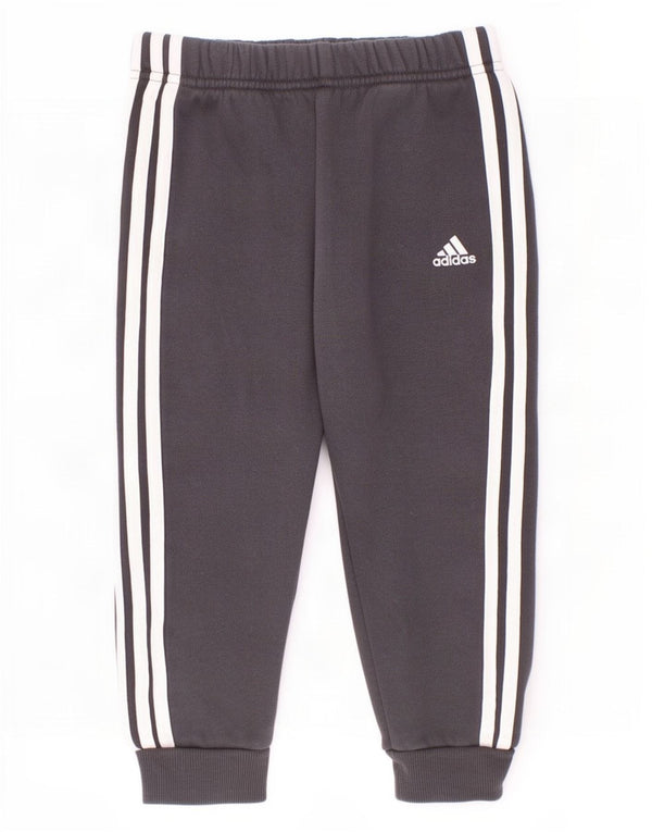 Adidas Baby Boys Joggers træningsdragt bukser 18-24 måneder Grå bomuld