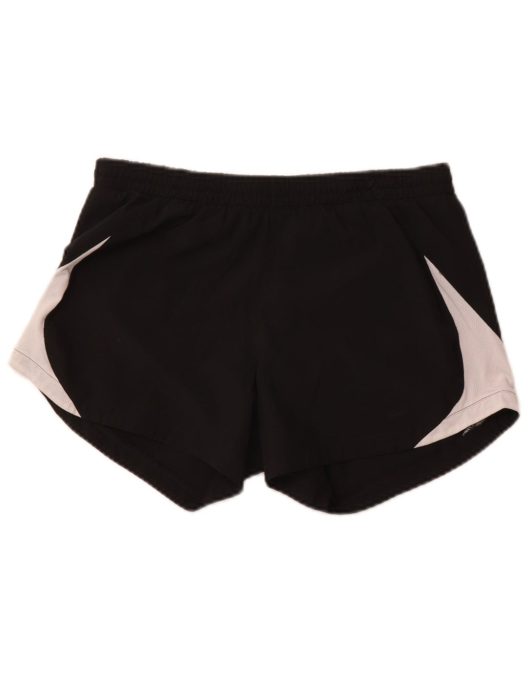 Nike sportsshorts til kvinder UK 10 Small Black Colourblock