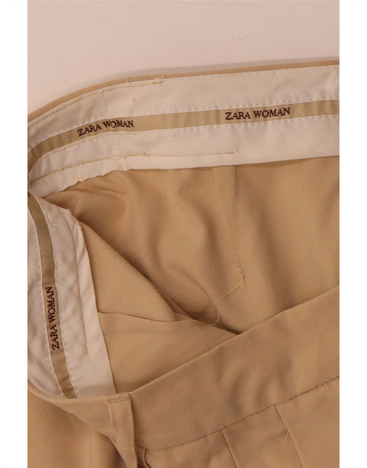 Zara Dame Bootcut Casual Bukser W36 L33 Beige