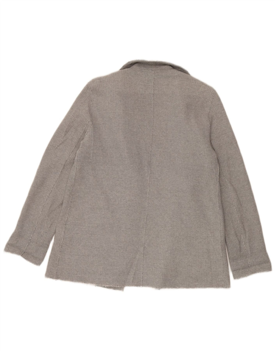 Topshop Dame Cardigan Sweater UK 12 Medium Grey Flecked Bomuld