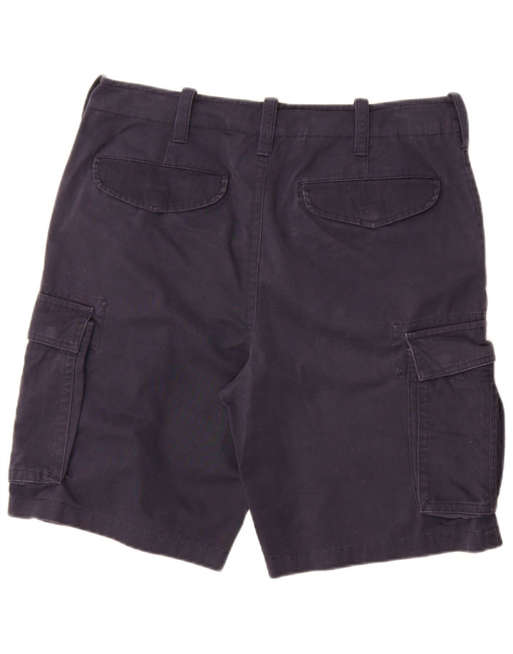 Tommy Hilfiger Herre Cargo Shorts W34 Large Navy Blue Bomuld