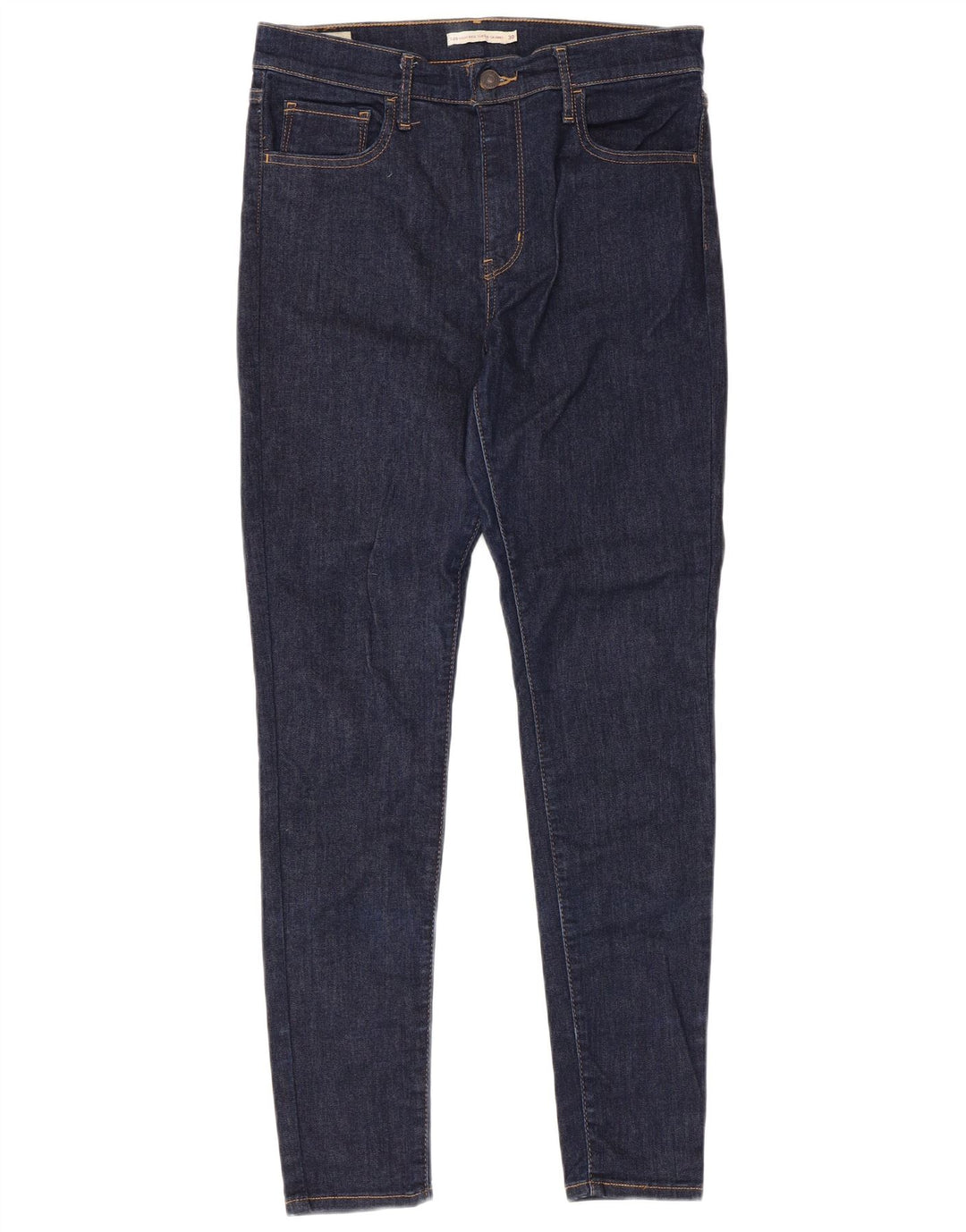 LEVI'S Dame 720 Højtaljede Super Skinny Jeans W30 L29 Marineblå