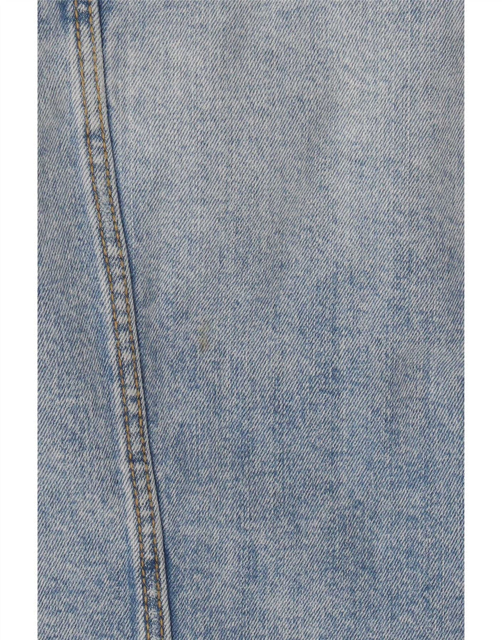Zara Dame Denim Jacket UK 10 Small Blue
