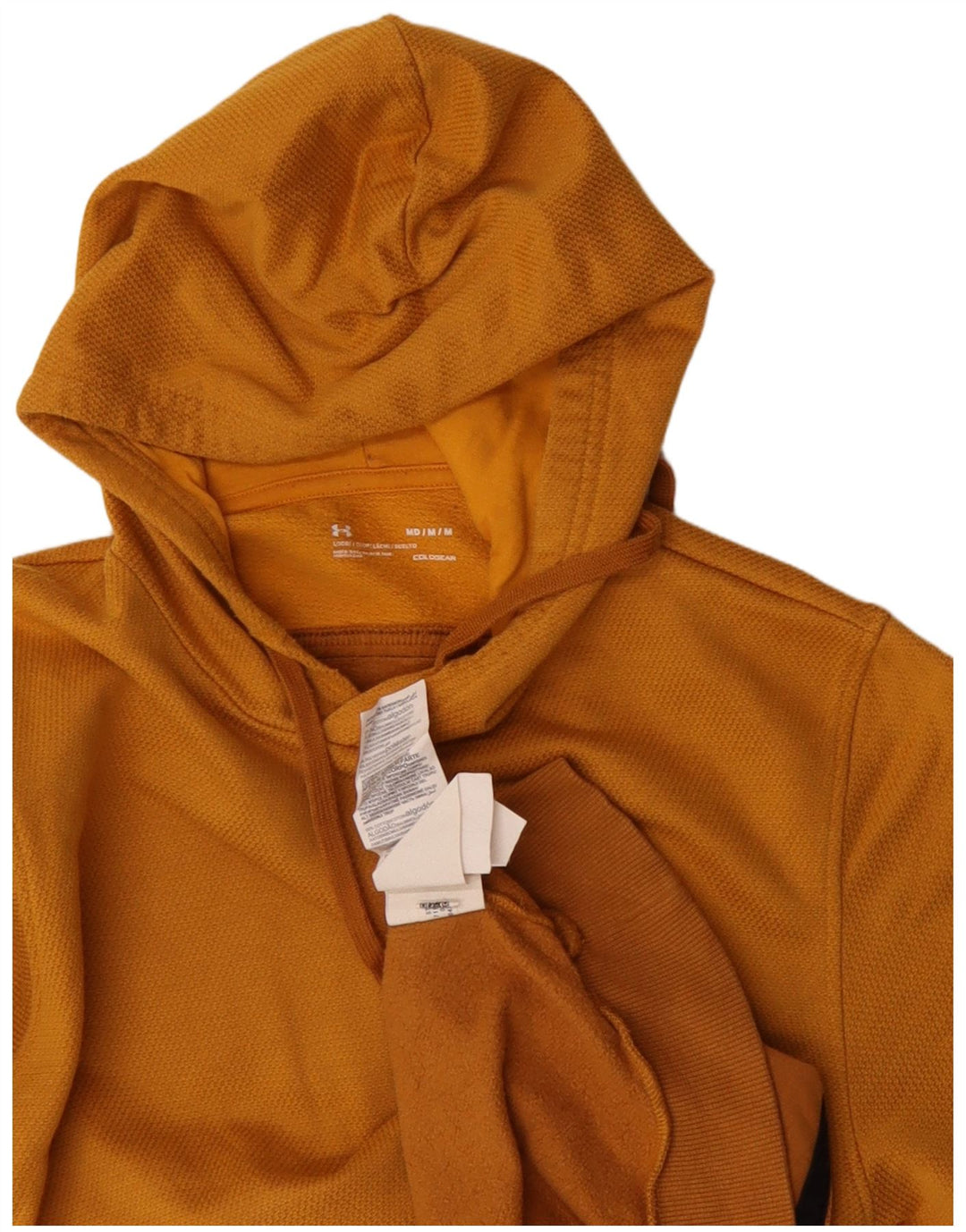 Under Armour Herre hættetrøje Jumper Medium Orange Colourblock Bomuld