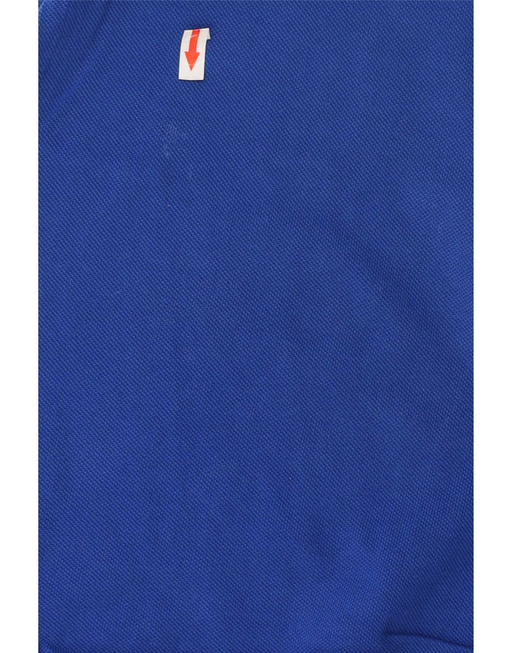 Fred Perry herre poloskjorte stor blå stribet bomuld