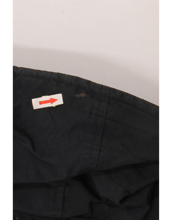 WOOLRICH Parkajakke med hætte til mænd UK 40 Stor marineblå bomuld