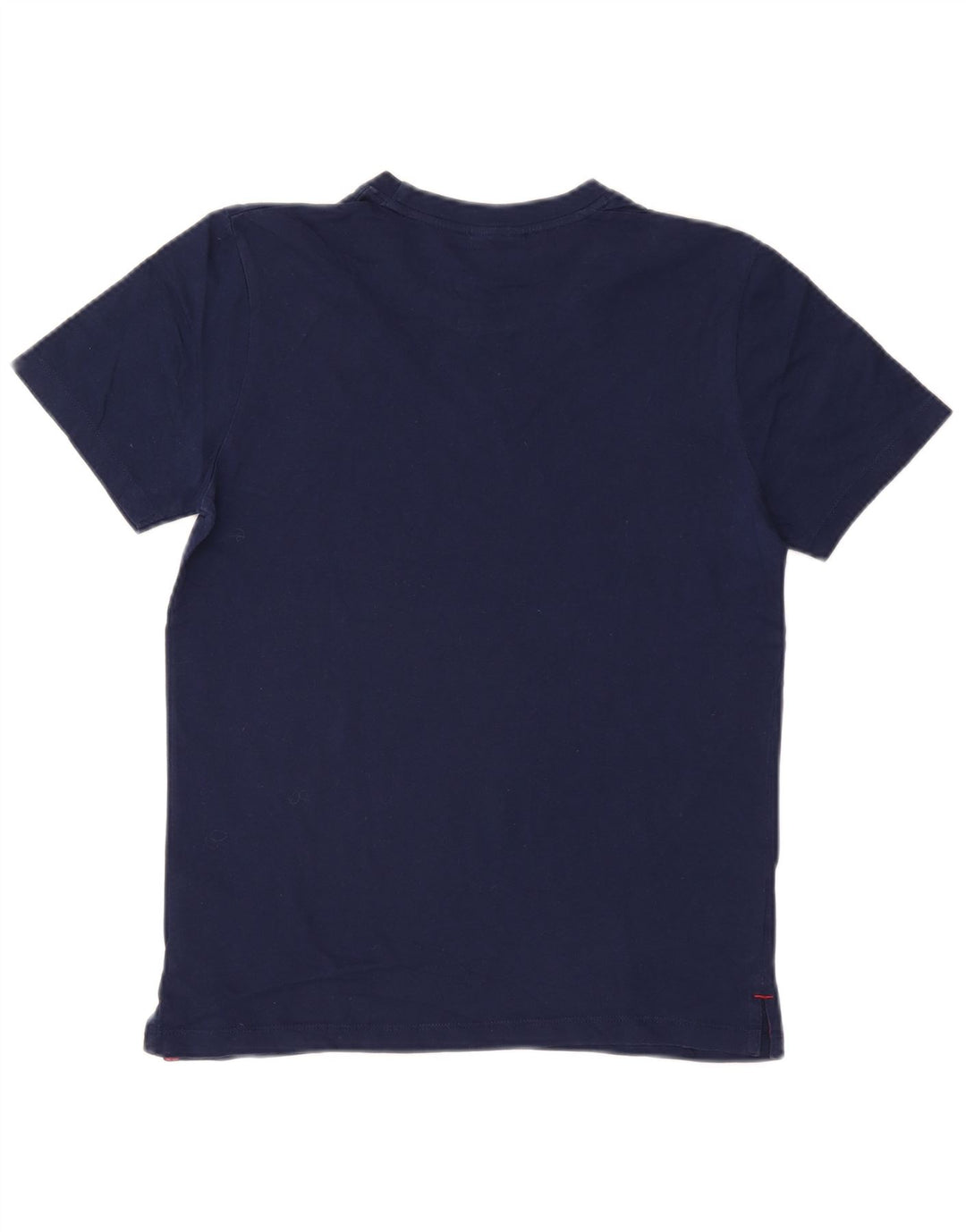 Umbro Herre T-Shirt Top Lille Marineblå Bomuld