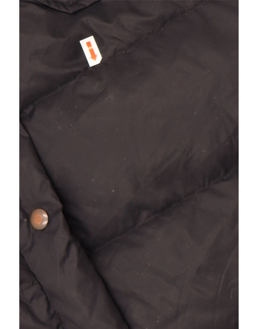 GUESS Polstret frakke til kvinder UK 14 Medium Sort Nylon