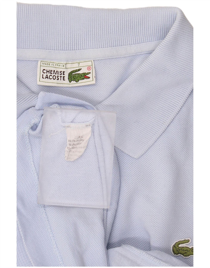 Lacoste Herre Polo Shirt Str. 7 2XL Blå Bomuld