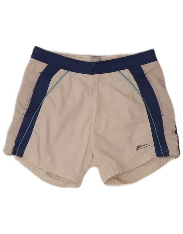 Champion Herre svømmeshorts Medium White Colourblock