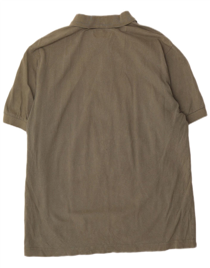 Kappa herre poloshirt XL Khaki Bomuld