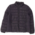 CREW TØJ Dame polstret jakke UK 16 Large Navy Blue Nylon