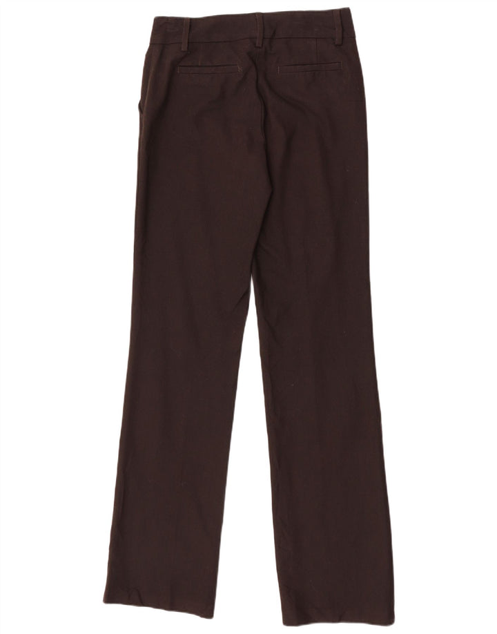 Benetton Lige Chinobukser til kvinder IT 40 Small W28 L34 Brun Polyester