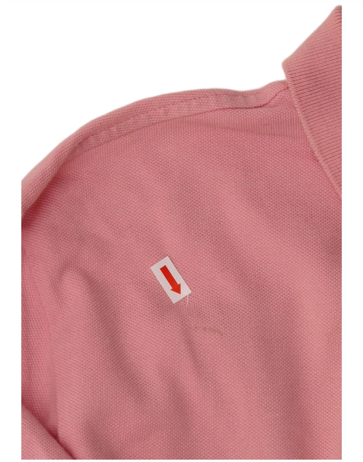 POLO RALPH LAUREN Herre Custom Fit Langærmet Polo Shirt Stor Pink Bomuld