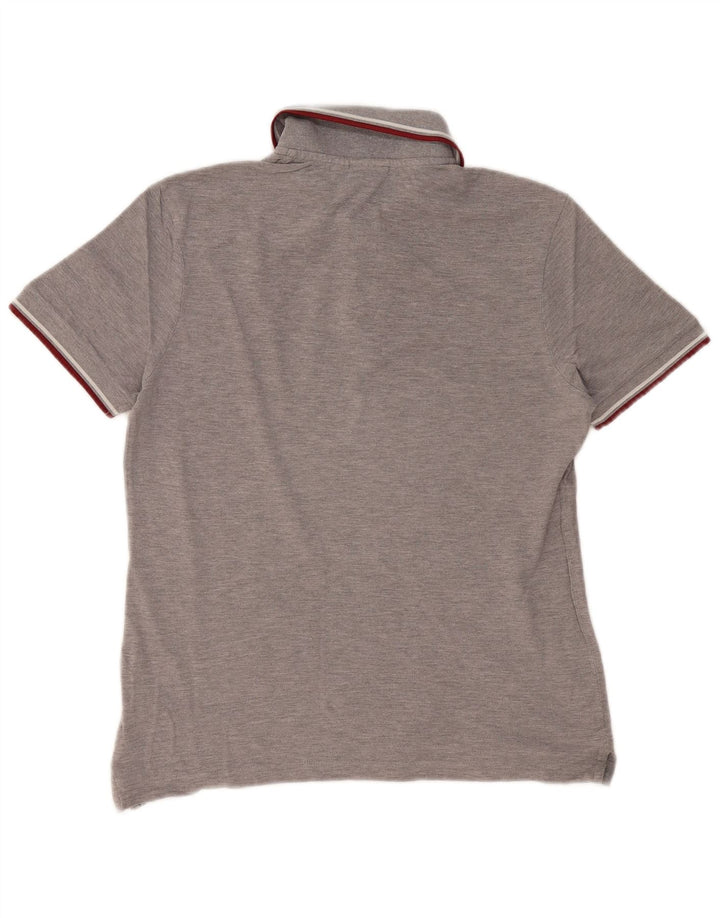 DIADORA Poloskjorte til mænd, lille grå bomuld