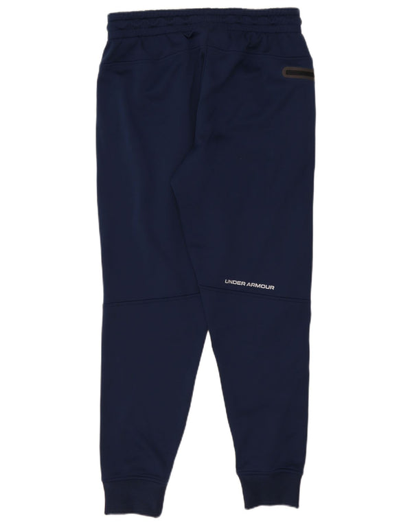Under Armour Herre træningsdragt Bukser Joggers Large Navy Blue Colourblock
