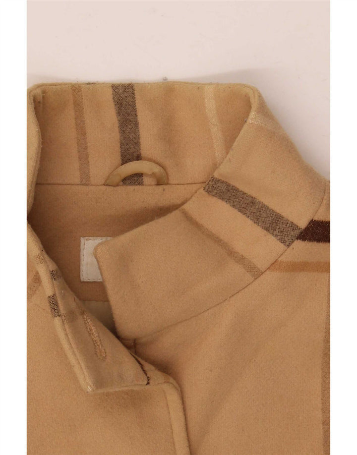 Marks & Spencer Dameoverfrakke UK 8 Small Beige Ternet polyester