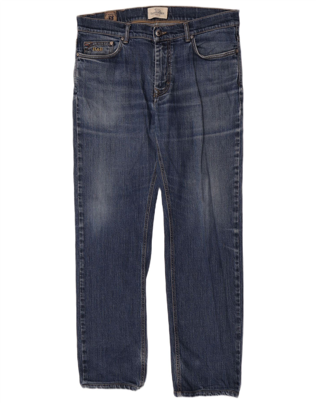 Harmont & Blaine Straight Jeans til mænd W38 L31 Blå bomuld