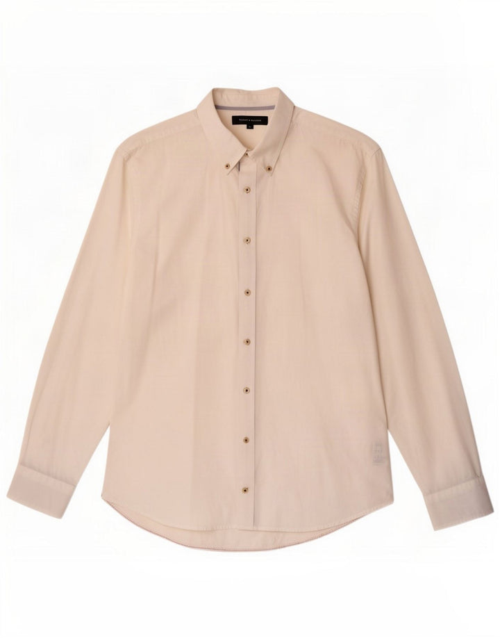 Tommy Hilfiger Herreskjorte XL Hvid Bomuld