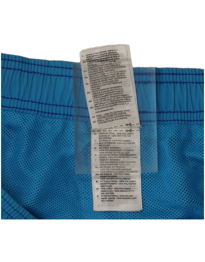 Adidas Badeshorts til mænd store blå nylon