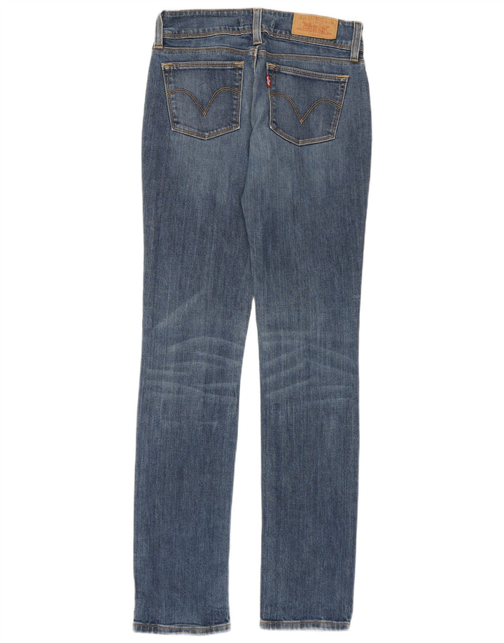 Levi's Dame 571 Slim Jeans W27 L34 Blå Bomuld