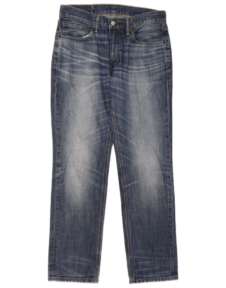 Levi's Herre 541 Straight Jeans W32 L32 Blå Bomuld
